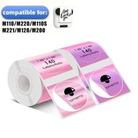 M110 Nhiều Màu Sắc Dính Nhãn 40mm 50mm Cho Phomemo M220 M221 M120 DIY Logo Mã Vạch Thẻ Cho E210 P50 DETONG P1 Nhãn Máy In