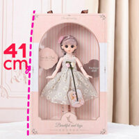 M15 Búp bê Cao Cấp cho bé gái cử động linh hoạt, Hộp quà tặng bạn gái siêu dễ thương