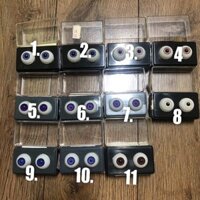 M1J- Mắt thuỷ tinh mắt đá size 18mm cho búp bê bjd
