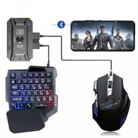 M1PRO Mobile Controller Gaming Keyboard Mouse Converter Adapter PUBG Mobile Controller Gamepad Bluetooth 5.0 for Android
