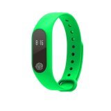 M2 Sport bracelet smart wristband bluetooth waterproof smartband(Green)