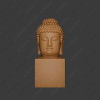 M25,File 3D, Tượng Đầu Phật, File in 3D [ Không phải mô hình]