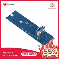 M.2/NGFF SANG USB3.0 Cổng PCI-E Adapter Chuyển Đổi Thợ Mỏ Đồ Họa Bộ Mở Rộng-quốc tế