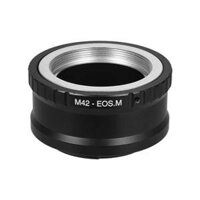 M42-EOS M Lens Mount Adapter Ring for M42 Lens to Canon EOS M Series Cameras for Canon EOS M M2 M3 M5 M6 M10 M50 M100 Mirrorless Camera