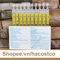 M5 BGF Dung dịch Nước Muối Sinh Lý Gifrer FYSOLINE Vàng kháng khuẩn Septinasal 5ml hộp 20 ống - Vàng 21 M5