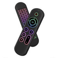 M5 MINI 2.4G&BT5.2 Dual Mode Wireless Air Mouse Mini Keyboard Airmouse with Backlit for TV Box Smart TV PC Projector