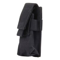 M5 Thể thao ngoài trời Đa chức năng Đèn pin cầm tay mini Nắp / Túi bảo vệ, Kích thước: 15 x 4.7 x 2 cm (Đen)