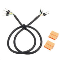 M5Stack 24AWG 4-Core Twisted Pair Shielded Cable RS485 RS232 CAN Data Communication Line 0.5M