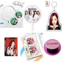 (M6) Bộ 6 món Combo Blackpink Lisa Jisoo Jennie Rose gồm Tai nghe Quạt trong Móc khóa Rose Lomo Jisoo Dán điện thoại