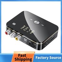 M8 Bluetooth 5.0 Bộ thu âm thanh Bộ chuyển đổi không dây âm nhạc AUX 3,5 mm có Mic cho loa TV trên ô tô