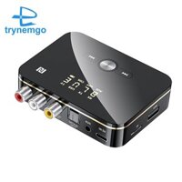 M8 Bluetooth 5.0 Bộ thu âm thanh Bộ chuyển đổi không dây âm nhạc AUX 3,5 mm có Mic cho loa TV trên ô tô