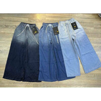 MÃ 136 QUẦN JEAN LOAN TRƠN ỐNG SUÔNG LƯNG THUN STYLE HÀN QUỐC QUẦN DÀI 108CM ỐN RỘNG 32CM 3 SIZE 45-60kg SIÊU TÔN DÁNG