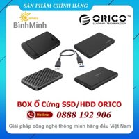 [Mã 156ELHA80K giảm 6% đơn 400K] Box Đựng Ổ Cứng HDD, SSD 2.5 Inch Orico 2020U3 2189U3 2520U3 2577U3 SATA 3.0 - BH 1 Năm