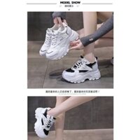 Mã 19: Giày thể thao nữ phối lưới siêu nhẹ siêu êm phong cách trẻ trung, năng động.