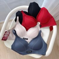 Mã 301 áo lót trơn không gọng, đệm vừa 2cm mềm mại thoải mái, không kèm quần_mei sexy