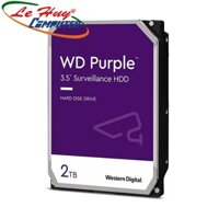 [Mã 99ELHA giảm 7% đơn 300K] Ổ cứng HDD Western Purple 2TB 3.5 inch SATA III 256MB Cache 5400RPM WD22PURZ