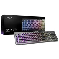 [Mã 99ELHA giảm 7% đơn 300K] Bàn Phím Máy Tính EVGA Z12 RGB Gaming Keyboard, RGB Backlit LED Water Resistant