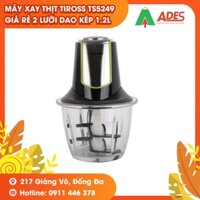 [Mã 99ELHA giảm 7% đơn 300K] [HÀNG CHÍNH HÃNG] Máy Xay Thịt Tiross TS5249 Giá Rẻ | Máy Xay 2 Lưỡi Dao Kép 1.2L