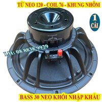 [Mã 99ELHA giảm 7% đơn 300K] CỦ LOA BASS 30 PEGASUS TỪ NEO KHỐI COIL 76 TỪ 120 TIẾNG SÁNG CAO CẤP NHẬP KHẨU - GIÁ 1 LOA