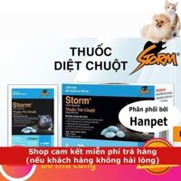 [Mã 99FMCG giảm 7% tối đa 100K đơn 500K] 1 hộp 5 gói lớn mỗi gói 20 viên Kẹo Diệt Chuột sinh học Storm CHỐNG ĐÔNG MÁU