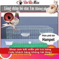 [Mã 99FMCG giảm 7% tối đa 100K đơn 500K] Lồng chim bồ câu 2 loại 1 mét bằng kẽm loại tốt chuồng nuôi bồ câu SZ
