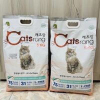 [Mã 99FMCG giảm 7% tối đa 100K đơn 500K] [ 5kg túi zin ] Hạt Catsrang Cho Mèo 🐱 🔥Ship Hoả Tốc🚀Nhận Ngay Tại Hà Nội🔥