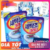 [Mã 9TM giảm 7%] HÀNG MỚI COMBO 10 Túi bột tẩy lồng máy giặt Hàn Quốc - Bột tẩy lồng máy giặt HÀNG NEW 2019