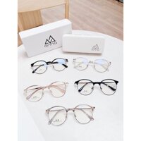 [Mã ANNAEYE15 giảm 15K đơn từ 299K] Gọng kính mắt thời trang nữ ANNA cho người cận dáng tròn bằng kim loại 250KL018