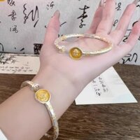 Mạ bạc nguyên chất 925 Vàng Thần Tài Từ May Mắn Vòng Tay Phong Cách Trung Quốc Mới Miệng Mở Vòng Tay Bạc May Mắn Nữ Quà Tặng Năm Mới Mạ Bạc Nguyên Chất 925 Vàng Thần Tài Vòng Tay Từ May Mắn Phong Cách Trung Hoa Mới Miệng Mở Vòng tay bạc Lucky Sterling Quà