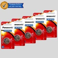 [Mã BMLT35 giảm đến 35K] 5 Viên ( Vỉ 1 viên x 5 ) Pin CR2032 / CR2025 Panasonic Lithium 3V Cao Cấp - Hàng chính hãng
