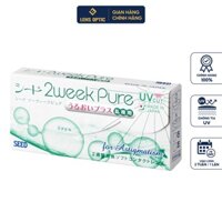 [Mã BMLT35 giảm đến 35K đơn 99K] Kính áp tròng 2 tuần SEED Up for Astagmatism không màu có độ cho mắt loạn - Lens Optic