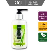 [Mã BMLTA50] Dầu xả phục hồi ngừa rụng và kích thích mọc tóc Tinh dầu Sả Chanh Lemongrass 250ml - Om Fountain