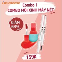 [Mã BMLTA50 giảm đến 50K đơn 499K] Combo Môi Xinh Mày Nét Son Color Key Ring + Chì Kẻ Mày Glide Pencil 10g