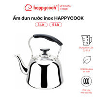 [Mã BMLTA50 giảm đến 50K đơn 99K] Ấm đun nước inox 3L, 5L, HAPPYCOOK