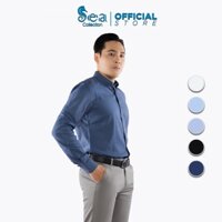 [Mã BMLTM50 giảm đến 50K đơn 99K] Áo Sơ Mi Nam Gấm Dài Tay 13304 Sea Collection