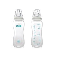 [Mã BMLTM50 giảm đến 50K đơn 99K] Bình sữa cổ thường Pur - Comfort Feeder 250ml, kèm núm L