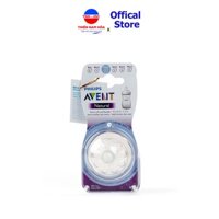 [Mã BMLTM50 giảm đến 50K đơn 99K] Núm ti mô phỏng tự nhiên cho trẻ từ 1 tháng tuổi PHILIPS AVENT SCF652.23 (vĩ đôi)