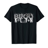 [Mã BMLTM50 giảm đến 50K đơn 99K] Áo thun cotton unisex HTFashion in hình brooklyn graphic 13221