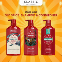 [Mã BMTTC60 giảm đến 60K đơn 50K] Dầu Gội OLD SPICE 2in1 Hương Nước Hoa Cho Nam Chai 650 ML