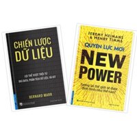 [Mã BMTTC60K giảm đến 60K đơn 50K] Sách Combo Chiến Lược Dữ Liệu (46865) + Quyền Lực Mới (46421) First News - Bản Quyền