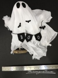 Ma - Boo vải mùng trắng