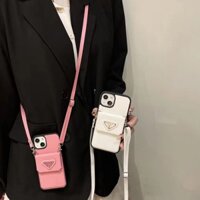 [Mã CBEL10 giảm 10% đơn 150K] PRADA Ốp Điện Thoại Mềm Chống Rơi Cho iphone 15 14 13 12 11 pro max 14pro 14plus