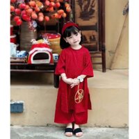 Mã CC1805: Áo Dài Chi Chu size 10-35kg