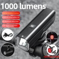 [Mã CLS2403F giảm 30k đơn 150k] Đèn Pin ROCKBROS 1000 Lumens Cổng Sạc USB Chất Lượng Cao