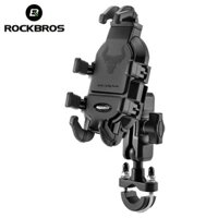 [Mã CLS2403F giảm 30k đơn 150k] Rockbros Giá Đỡ Điện Thoại Bằng Hợp Kim Nhôm Xoay 360 Độ Chống Trượt Gắn Xe Đạp