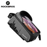 [Mã CLS2403F giảm 30k đơn 150k] Túi đựng điện thoại ROCKBROS 6.5 inch chống thấm nước gắn khung xe đạp