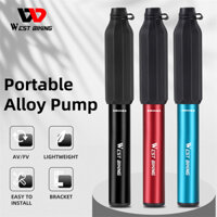 [Mã CLS2403F giảm 30k đơn 150k] West biking Ống Bơm Xe Đạp 100psi Thiết Kế Nhỏ Gọn Kèm Vòi Xịt Tiện Dụng