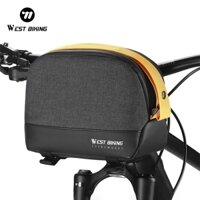 [Mã CLS2403F giảm 30k đơn 150k] WEST BIKING Túi Đựng Điện Thoại Gắn Ghi Đông Xe Đạp Tiện Dụng