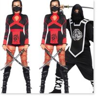 Mã Cô gái đeo mặt nạ Ninja trò chơi Đồng phục Halloween