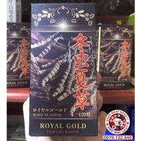 [Mã COSDAY385 -10% đơn 150K] Viên uống Đông trùng hạ thảo Royal Gold Nhật Bản 420 viên_shopnhatlulu